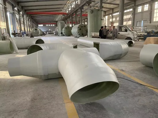 Raccords de tuyauterie FRP/GRP, raccords en fibre de verre GRP/GRP avec non