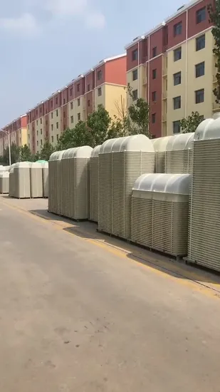 Équipement biologique de désodorisation de fibre de verre de réservoirs de FRP