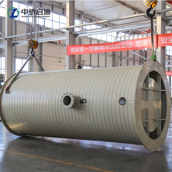 Station de pompage intégrée pour équipement de levage des eaux usées